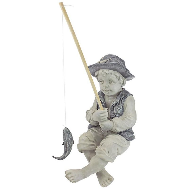 Design Toscano Frederic, the Little Fisherman of Avignon Statue, 3 of 10