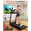 DeerRun Folding Treadmills for Home with 5% Incline, 3.5 HP Powerful Motor and 350 lbs Capacity - 3 of 4