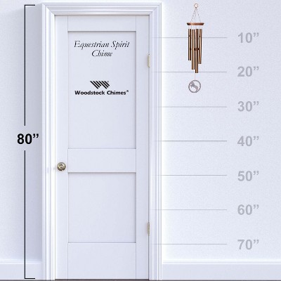 Woodstock Wind Chimes Signature Collection  Woodstock Habitats Rainfall Silver Wind Chime