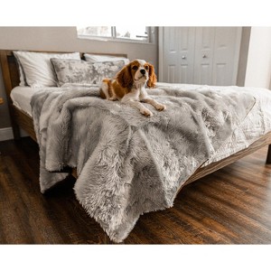PAW BRANDS PupProtector Short Fur Waterproof Luxury Throw Blanket - 1 of 4