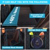 JOEJOY Back Seat Extender for Large Dogs - Hard Bottom Supports 330 lb, Oxford Waterproof Nonslip Dog Car Seat Cover - 4 of 4