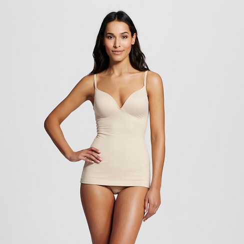 Maidenform Self Expressions Women's Wireless Cami with Foam Cups 509 -  Beige S