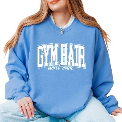 Simply Sage Market Gym Hair Varsity Sweatshirt