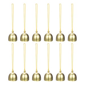 Unique Bargains Copper Durable Multipurpose Small Decorative Bells - 1 of 4