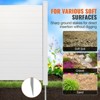 VEVOR Outdoor Privacy Screens, 50" W x 50" H Air Conditioner Fence, Pool Equipment Enclosure, Horizontal Vinyl Privacy Fence - 3 of 4