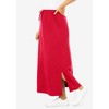 Woman Within Plus Size Petite Sport Knit Side-Slit Skirt - 4 of 4