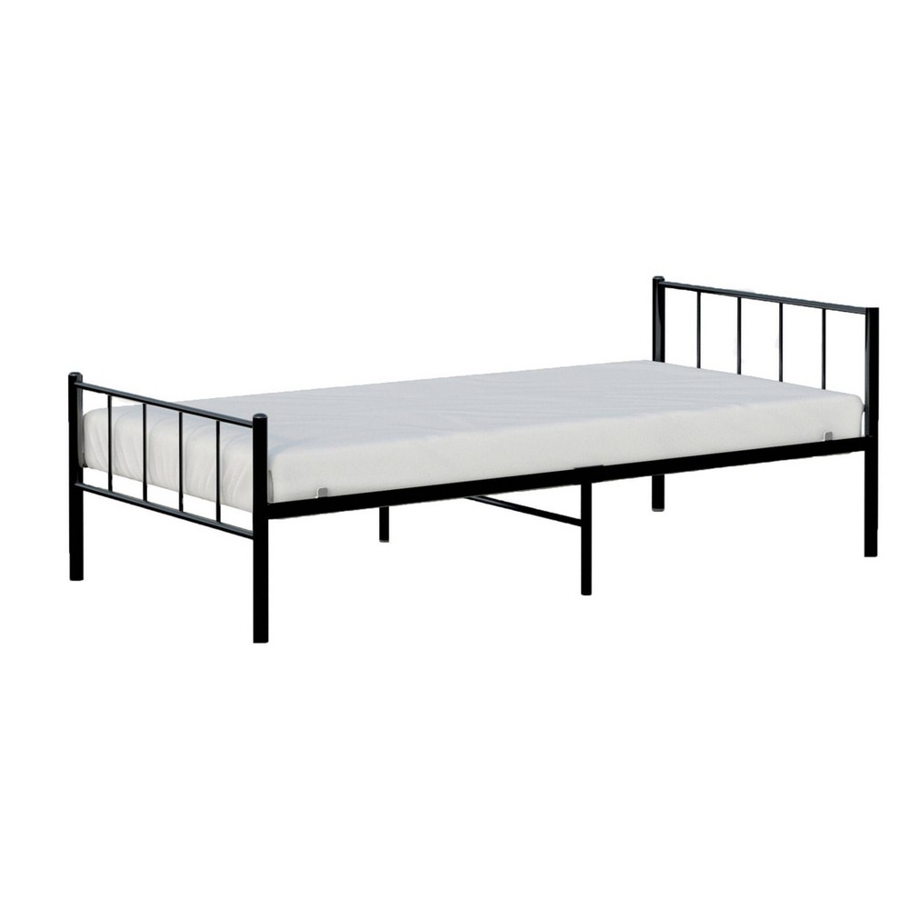 BK Furniture Twin Austin Metal Kids' Bed Black