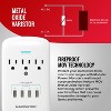 Monster Wall Tap Plug Outlet Extender with Outlet Surge Protector for Office and Smart Phone Devices - 3 of 4