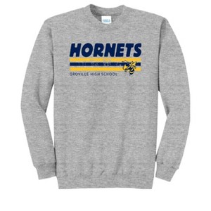 Oroville High School Hornets ラグ ブランケット Adult Oroville High School Hornets Name & Graphic Classic Fleece