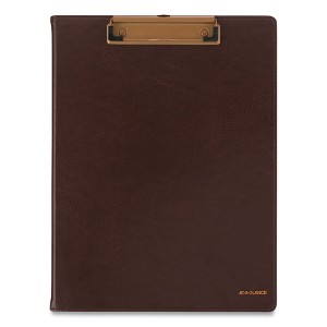 Signature Collection Monthly Clipfolio, 11 x 8, Distressed Brown Cover, 13-Month: Jan 2025 to Jan 2026 - 1 of 4