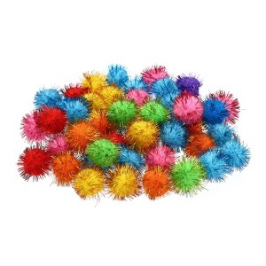 Unique Bargains Creative DIY Craft Decoration Home Art Supplies Pom Poms 1.2" - 1 of 4