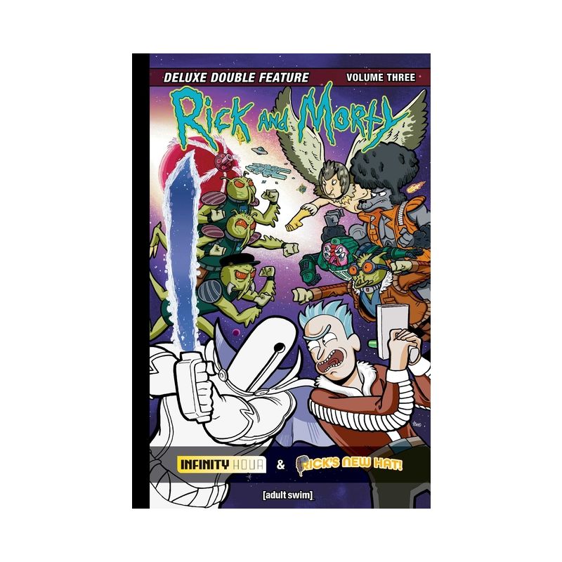 Rick and Morty Deluxe Double Feature Vol. 3 - by  Alex Firer & Magdalene Visaggio (Hardcover), 1 of 2