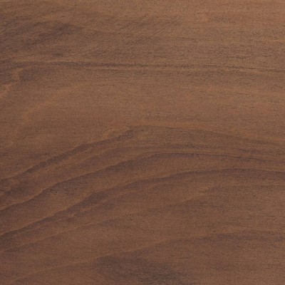 Jamila Walnut Brown King Wood and Rattan Platform Bed
