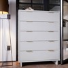 Tall Granville Modern 5 Drawer Dresser - Manhattan Comfort - 2 of 4