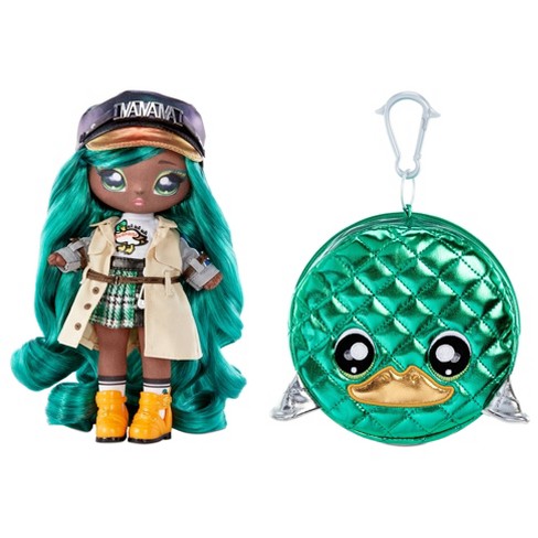Na! Na! Na! Surprise Glam Series 2 Mallory Duckington 2-in-1 7.5 Fashion  Doll And Purse : Target