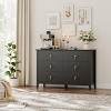 Dresser for Bedroom with 6 Drawers, 48" Wide Modern Chest of Drawers with Metal Handle - 3 of 4