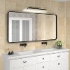 Wall-Mounted Mirror Rectangle Bathroom Vanity Mirrors Framed Mirrors Aluminum Framed Bathroom Mirror - 3 of 4