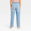 Girls' Relaxed Paper Bag High-Rise Waist Jeans - Cat & Jack™ - 2 of 3