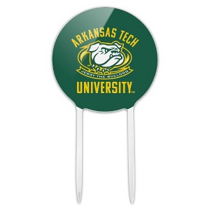 Arkansas Tech University Wonder Boys Acrylic Cake Topper Party Decoration for Wedding Anniversary Birthday Graduation - 1 of 4
