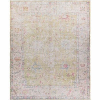 Hauteloom Bozkurt Vintage Flat Pile Washable Rug