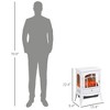 NicBex 22 Inch Electric Fireplace with Realistic LED Flames and Logs Freestanding 1500W Heater Fireplace with Overheating Protection - 3 of 4