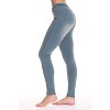 Just Love Women's Denim Jeggings with Pockets - Comfortable Stretch Jeans Leggings - 2 of 3
