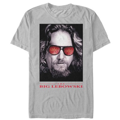 Men s The Big Lebowski The Dude Sunglasses Poster T shirt Target