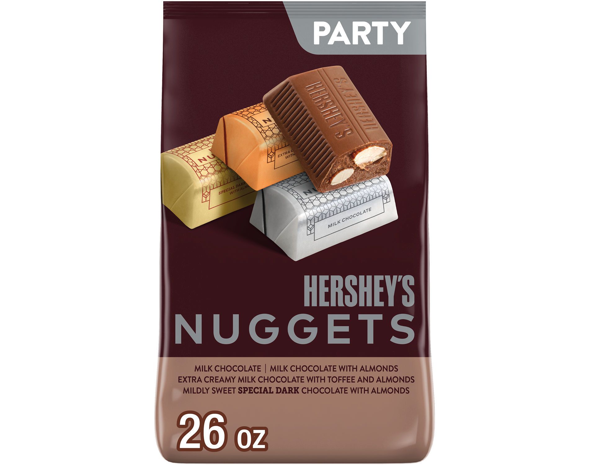 HERSHEY'S Nuggets Assorted Chocolate Candy - 26oz