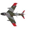 Canadair Sabre Mk.6 Fighter Aircraft "Sky Lancers" (1956) Royal Canadian Air Force 1/72 Diecast Model by Hobby Master - 4 of 4