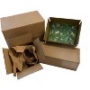 supplyhut 100 6x6x4 Cardboard Paper Boxes Mailing Packing Shipping Box Corrugated Carton - 2 of 4