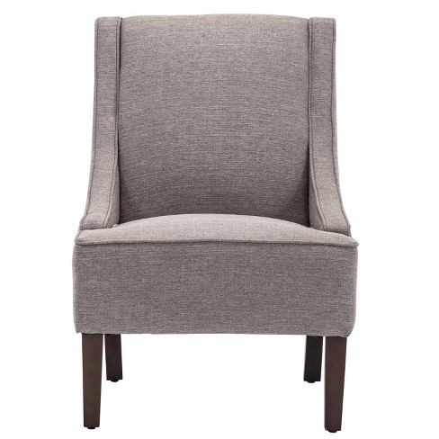 Homepop classic swoop arm shop accent chair