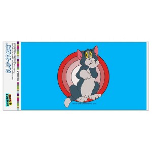 Tom And Jerry Tom Character Automotive Bumper Sticker - 1 of 4