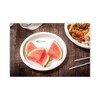 Pactiv Evergreen EarthChoice Pressware Compostable Dinnerware, Plate, 9" dia, White, 450/Carton - 4 of 4