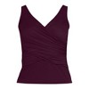 Lands' End Women's D-Cup Slender Suit Wrap Tankini Top - 3 of 4
