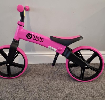 y velo balance bike blue