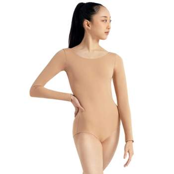 Allegra K Women's U Plunge Leotard Jumpsuit Top Waist Trainer Tummy Control  Adjustable Straps Built-in Bra Full Shapewear Bodysuit Black M : Target