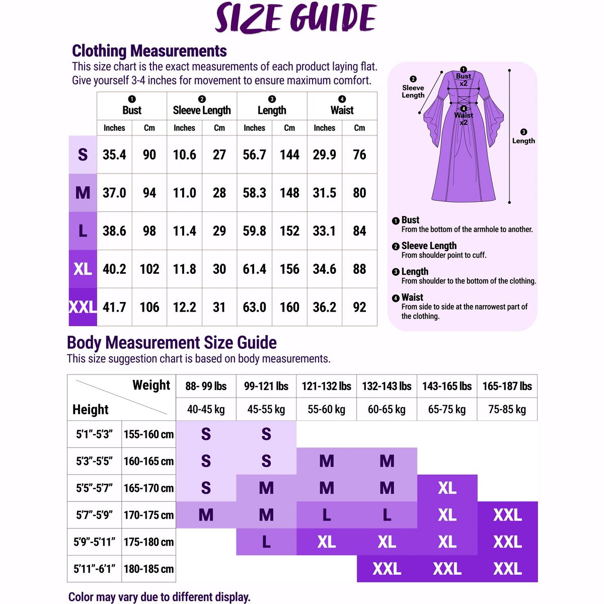 Joyfy Women's Halloween Costume Renaissance Costume, Women Velvet Medieval Dress, Adult Irish Renaissance Dress for Women Halloween Cosplay Party - thumbnail 10