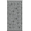 Airsurfer 9'x18' Black and White Outdoor Rug Geometric Patio Area Rug Weather-resistant Carpet for Patio and Deck Spaces - 2 of 4
