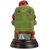 Old World Christmas Blown Glass Lighted Holiday Figurine, Santa Checking His List - 2 of 3