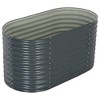 vidaXL Garden Raised Bed Outdoor Backyard Herb Flower Box Planter DIY Vegetable Pot Growing Container 63 - 3 of 4