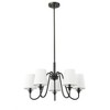 Z-Lite Gianna 5 - Light Chandelier in  Matte Black - 2 of 4