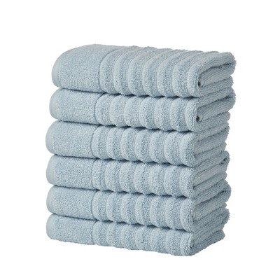 Luxury Cotton Ribbed Texture Towel Set - Great Bay Home.