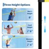 32 Ft Volleyball Net Outdoor Set, Freestanding Volleyball Net with Height Adjustable Design & Carry Bag, Volleyball, Pump – for Backyard, Beach & Park - 4 of 4