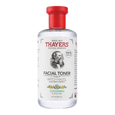 Thayers Natural Remedies Witch Hazel Alcohol Free Toner Cucumber - 12oz