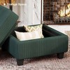 Belffin Corduroy Ottoman Modular Sectional Couch Module Parts Convertible Modern Sectional Sofa Couch - 4 of 4