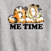 Boys' - Garfield - Me Time Sketch Graphic Long Sleeve Fleece Sweatshirt - 2 of 4