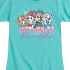 Girls' - Paw Patrol - Marshall Chase Everest Skye Anything Is Paw-Sible Fitted Short Sleeve Graphic T-Shirt - 2 of 4