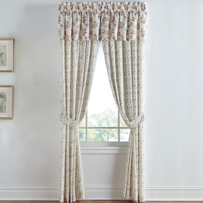 BrylaneHome Alexis Panel Set With Tiebacks
