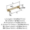 Amerock Farewind Pull for Cabinets, Drawers, and Furniture - 3 of 4