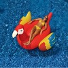 Swimline 93" Scarlet Macaw Parrot Novelty Inflatable Swimming Pool Floating Raft - Yellow/Red - 4 of 4